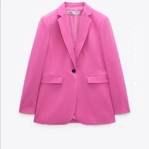 Zara tailored blazer size large